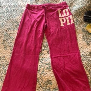 PINK sweatpants